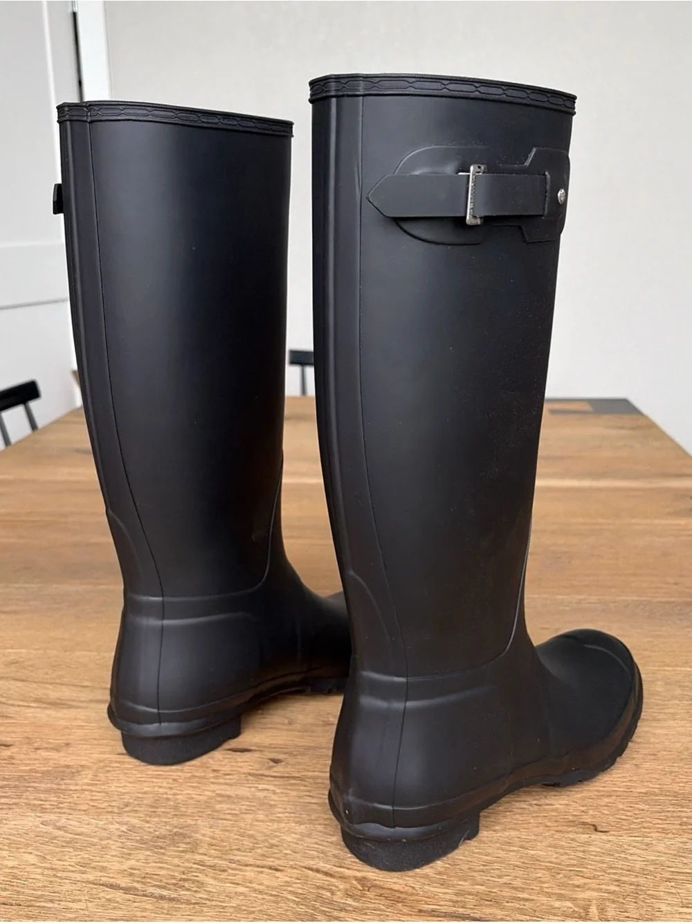 Hunter Original Tall Waterproof Rain Boots for Men - Black
